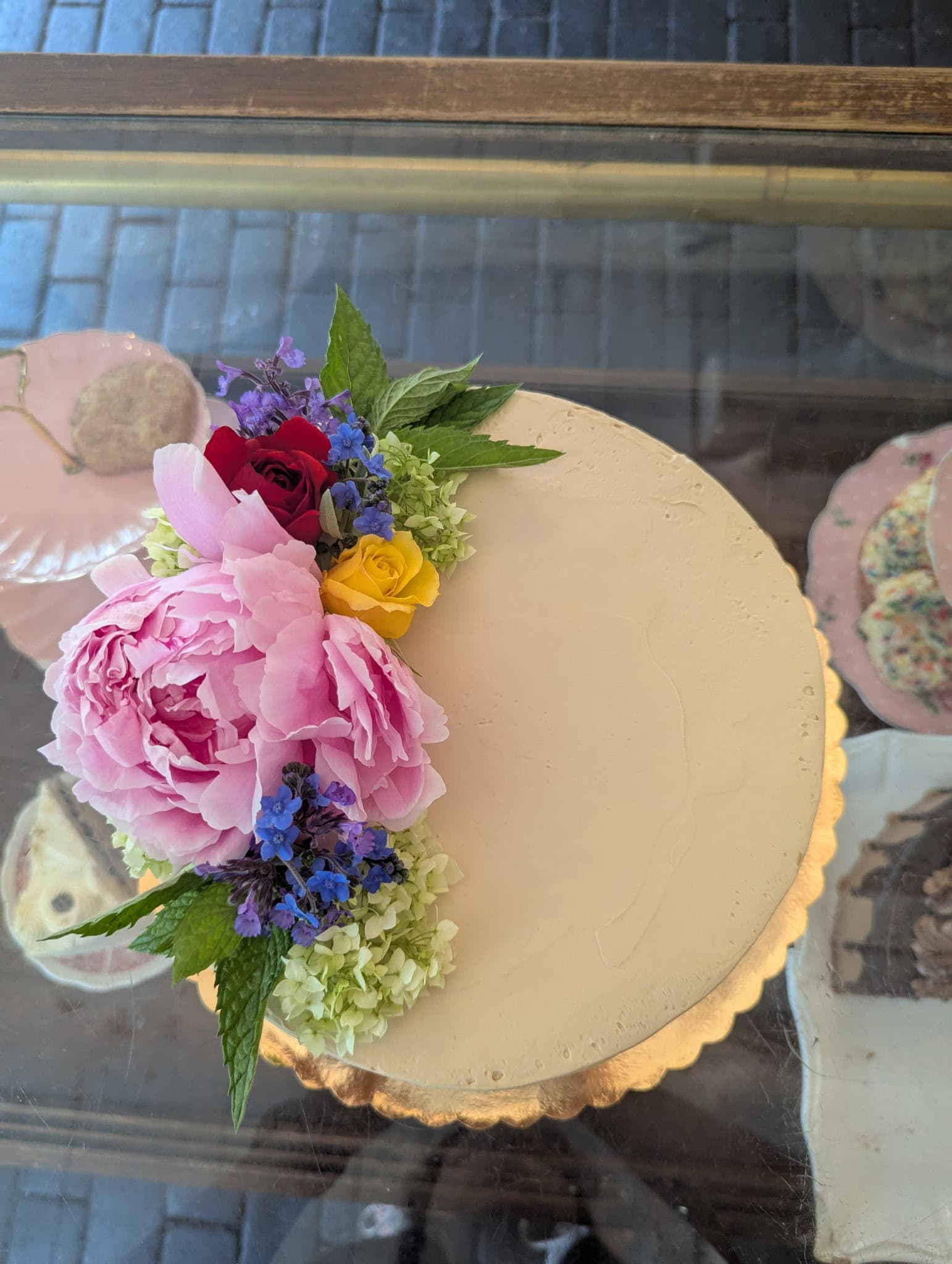 Artisanal Flower Cake